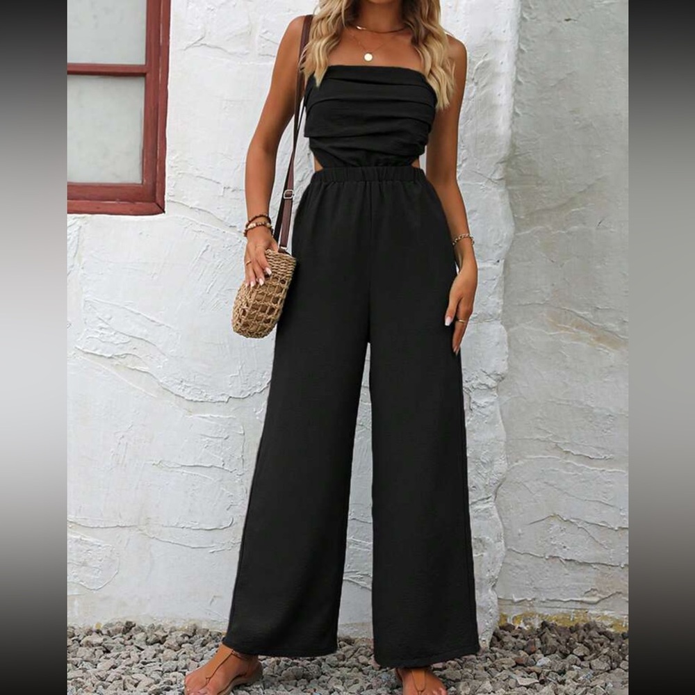 Elegant Black Women's Jumpsuit